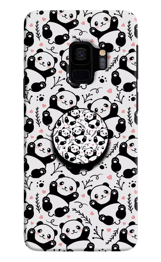Cute Panda Samsung S9 Pop Case by Casekaro