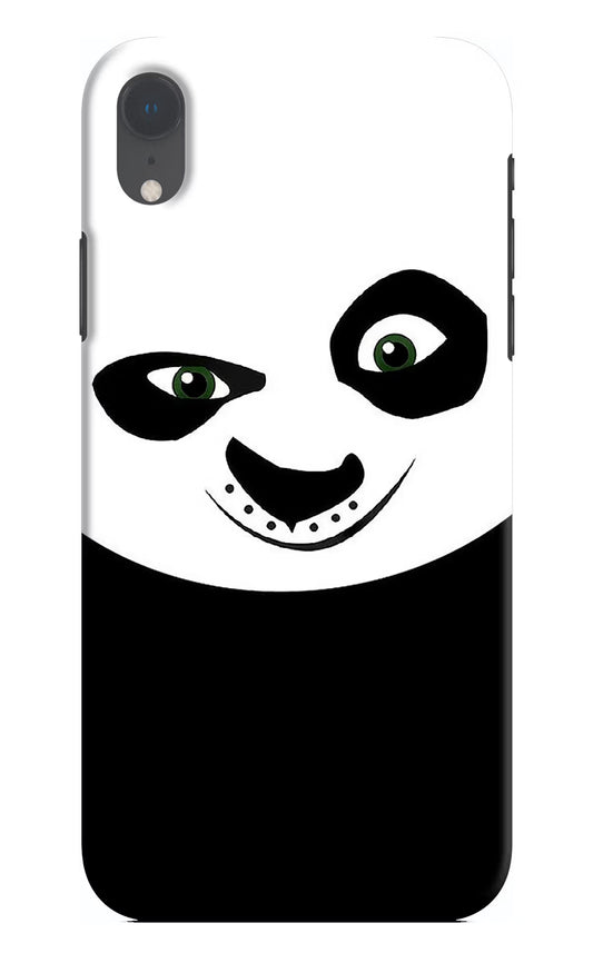 Panda iPhone XR Hard Case Back Cover by Casekaro