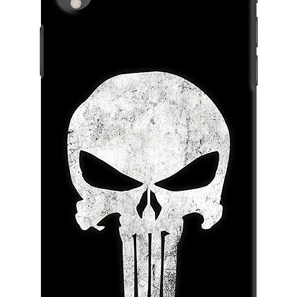 Punisher Skull iPhone XR Hard Case Back Cover by Casekaro