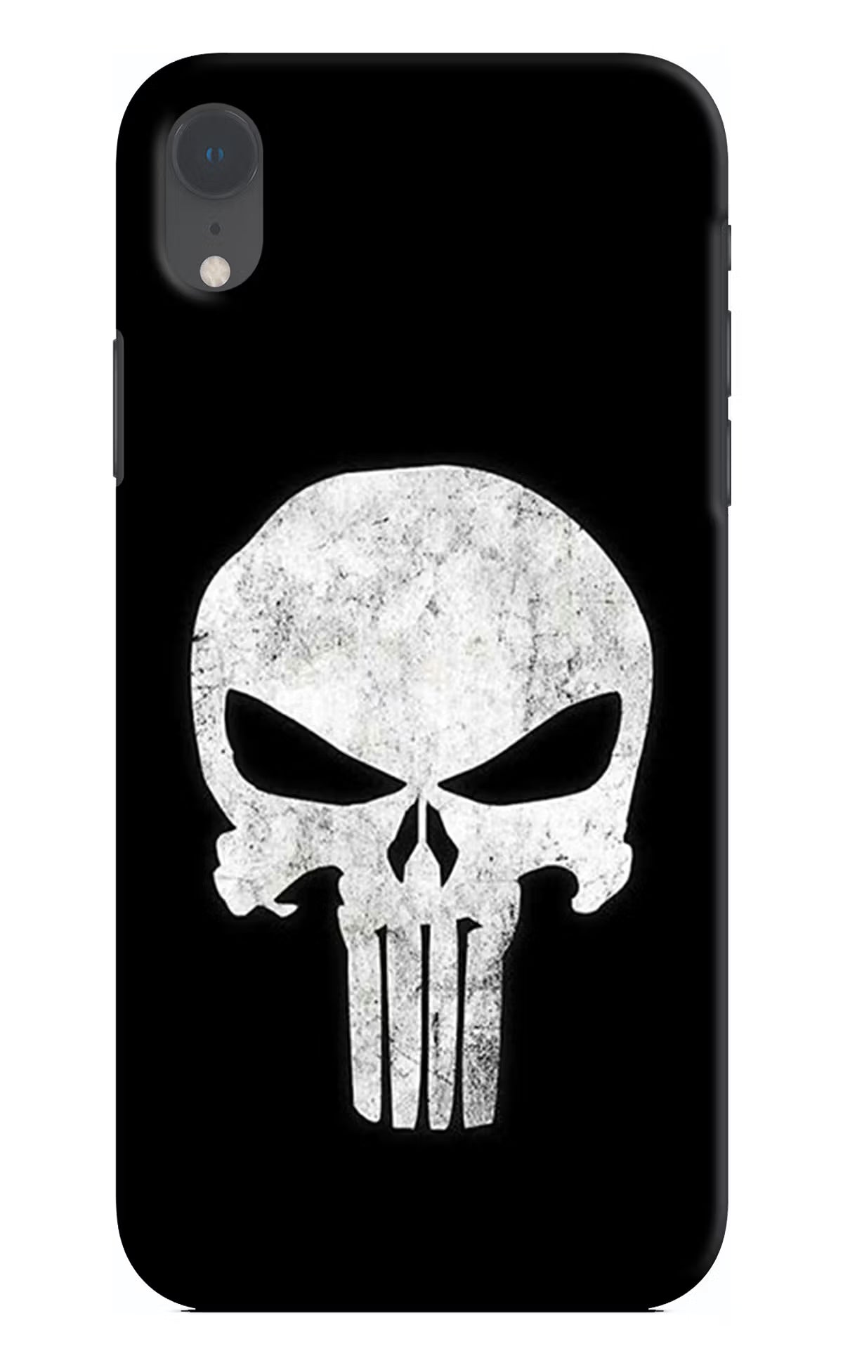 Punisher Skull iPhone XR Hard Case Back Cover by Casekaro