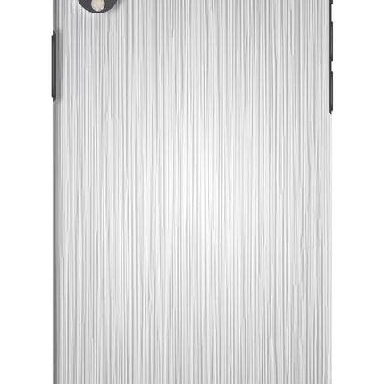 Wooden Grey Texture iPhone XR Hard Case Back Cover by Casekaro