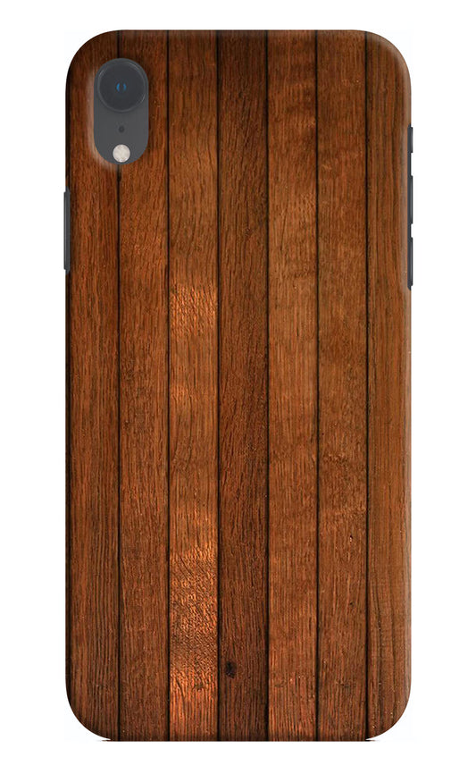 Wooden Artwork Bands iPhone XR Hard Case Back Cover by Casekaro