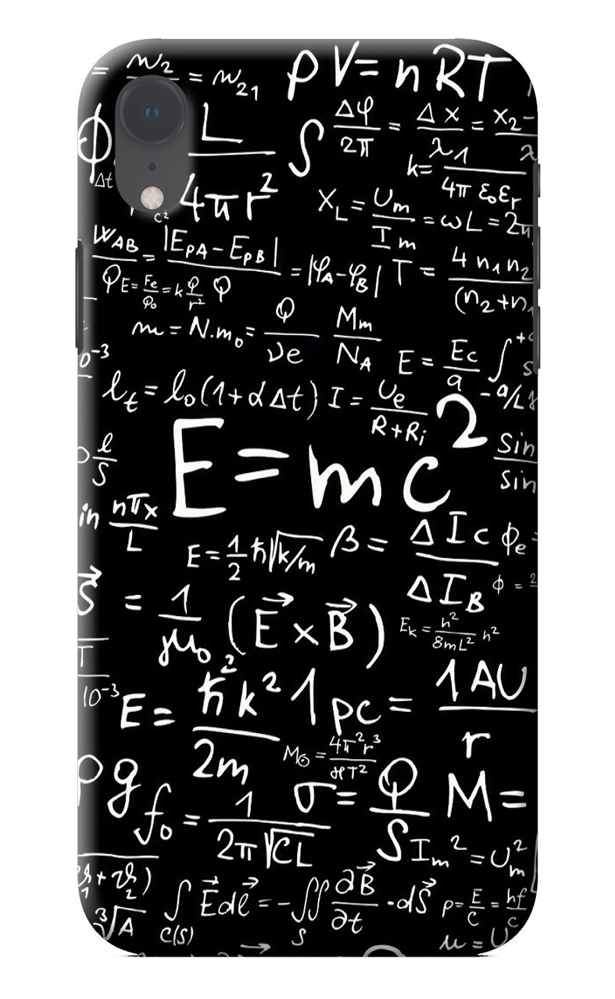 Physics Albert Einstein Formula iPhone XR Back Cover