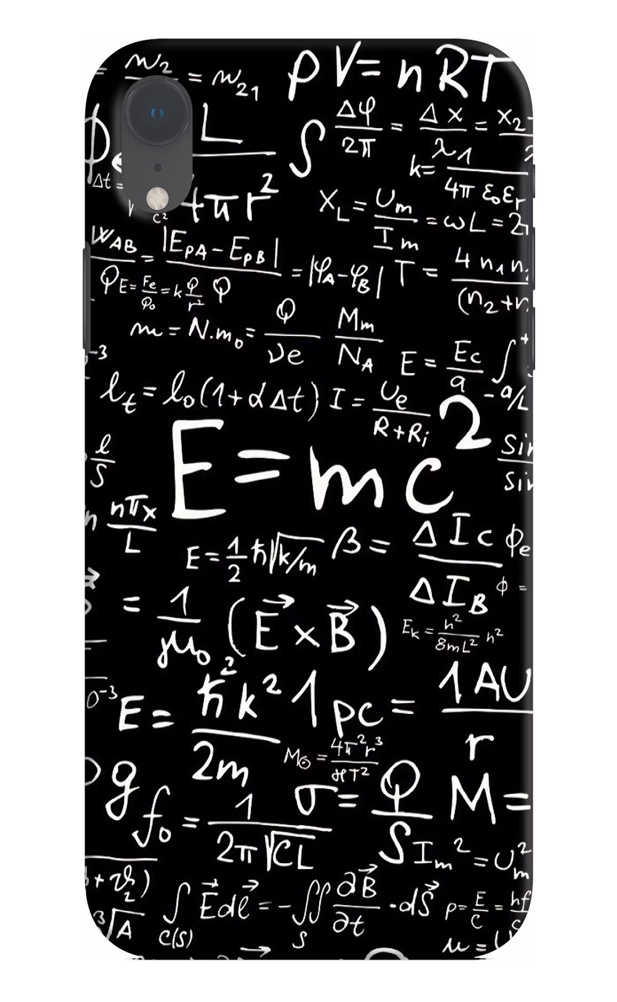 Physics Formula iPhone XR Hard Case Back Cover by Casekaro