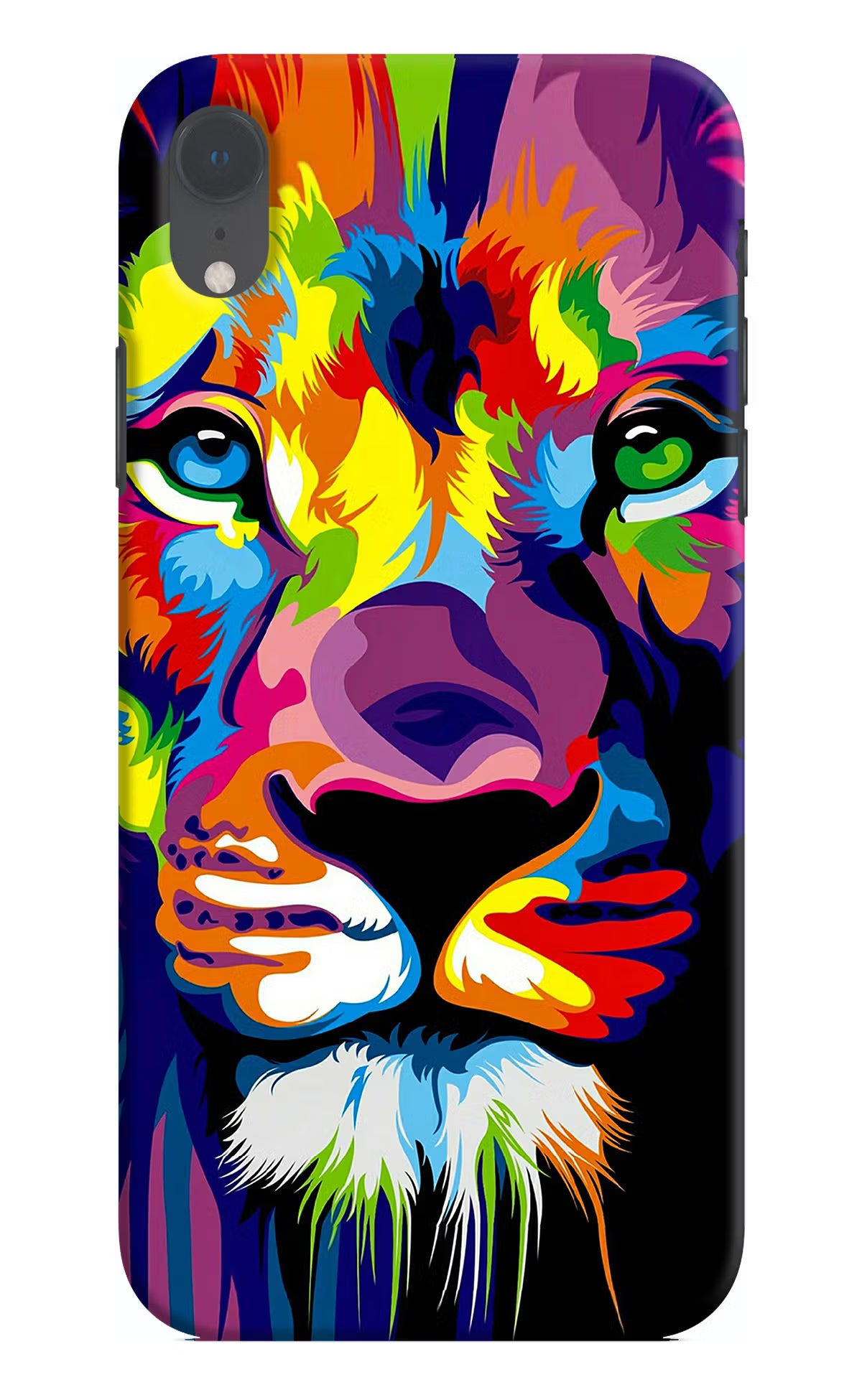 Lion iPhone XR Hard Case Back Cover by Casekaro