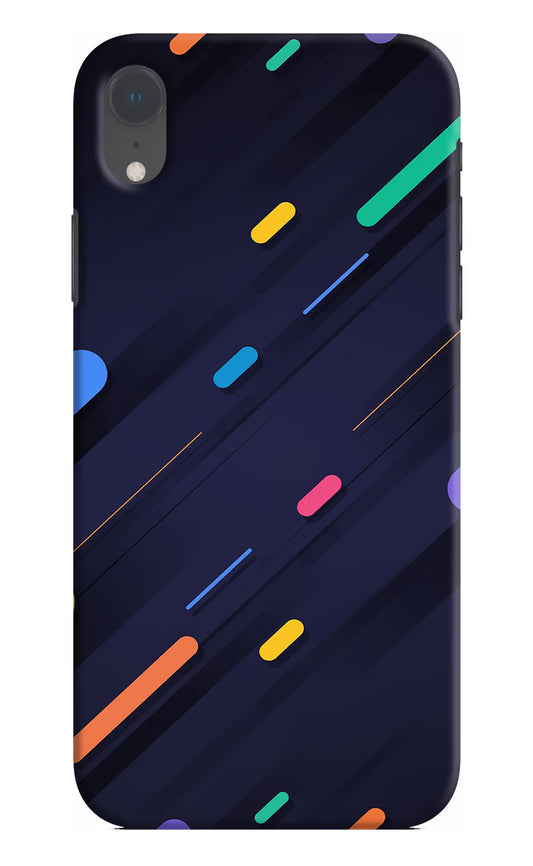 Abstract Design iPhone XR Hard Case Back Cover by Casekaro