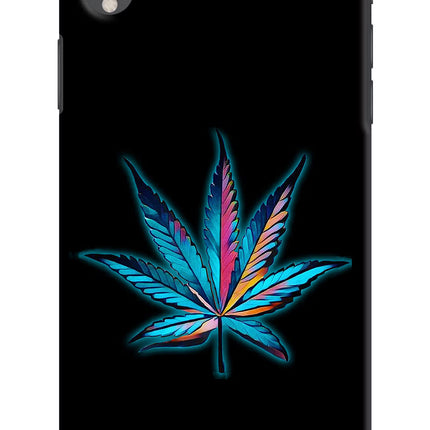 Weed iPhone XR Hard Case Back Cover by Casekaro