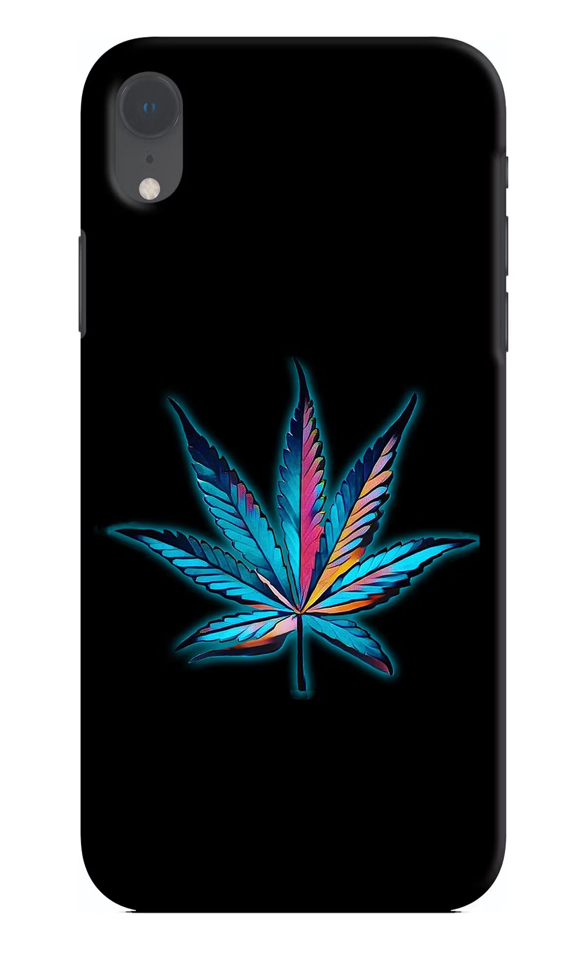 Weed iPhone XR Hard Case Back Cover by Casekaro