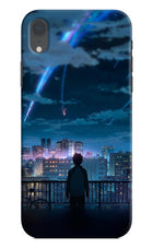 Anime iPhone XR Hard Case Back Cover by Casekaro