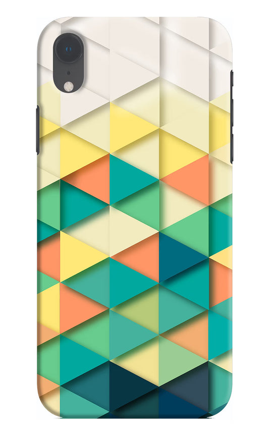 Abstract iPhone XR Hard Case Back Cover by Casekaro