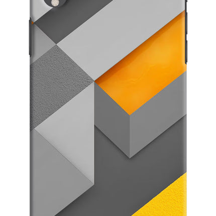 Abstract iPhone XR Hard Case Back Cover by Casekaro