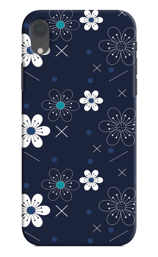 Flowers iPhone XR Hard Case Back Cover by Casekaro