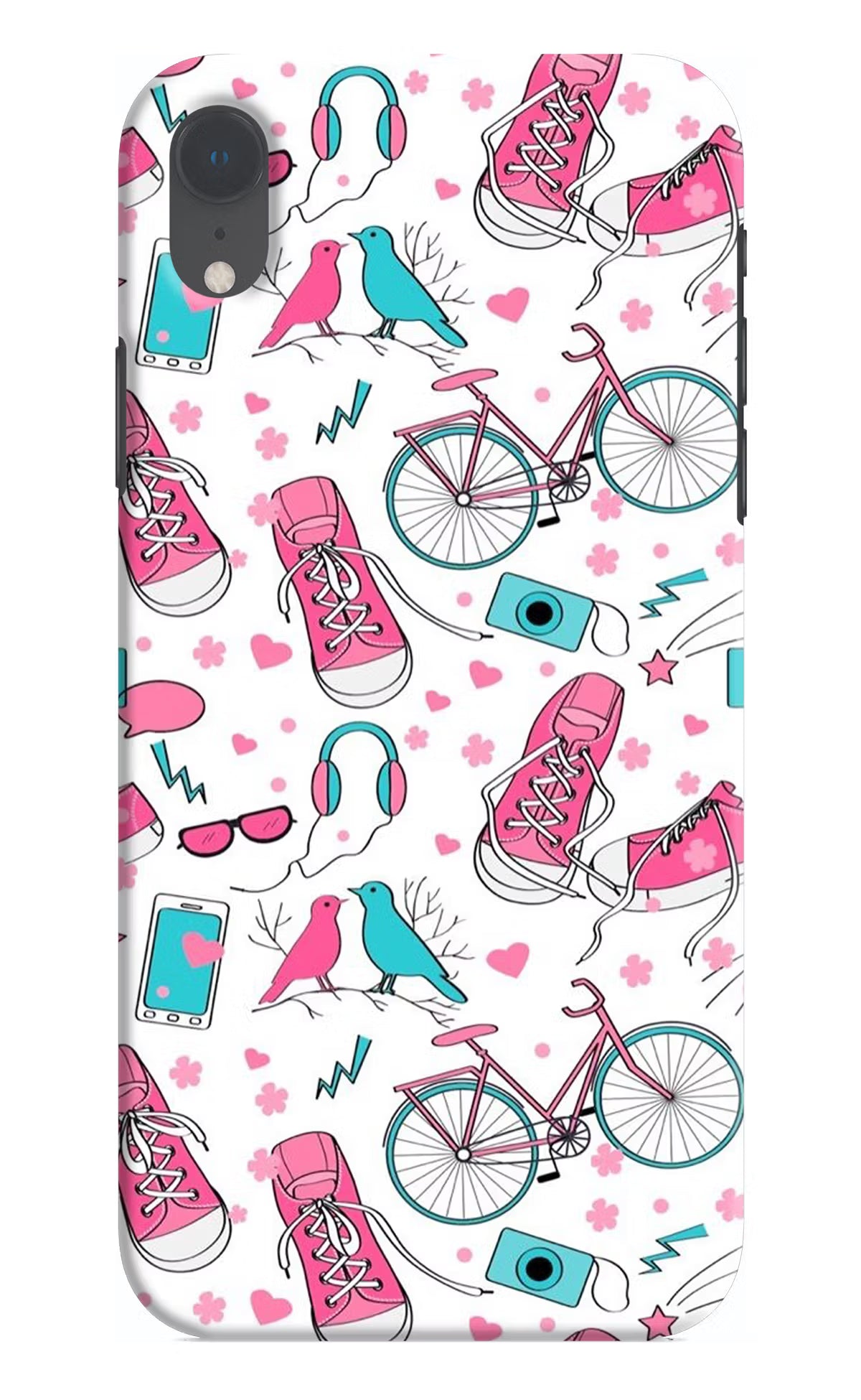 Artwork iPhone XR Hard Case Back Cover by Casekaro