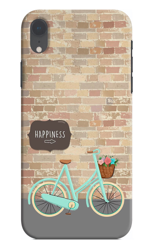 Happiness Artwork iPhone XR Hard Case Back Cover by Casekaro