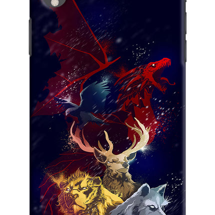 Game Of Thrones iPhone XR Hard Case Back Cover by Casekaro