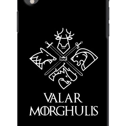 Valar Morghulis | Game Of Thrones iPhone XR Hard Case Back Cover by Casekaro