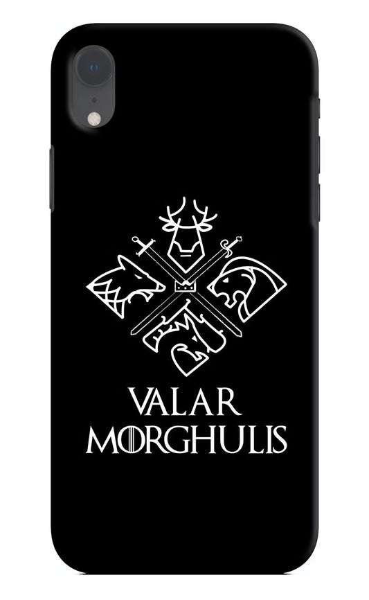 Valar Morghulis | Game Of Thrones iPhone XR Hard Case Back Cover by Casekaro