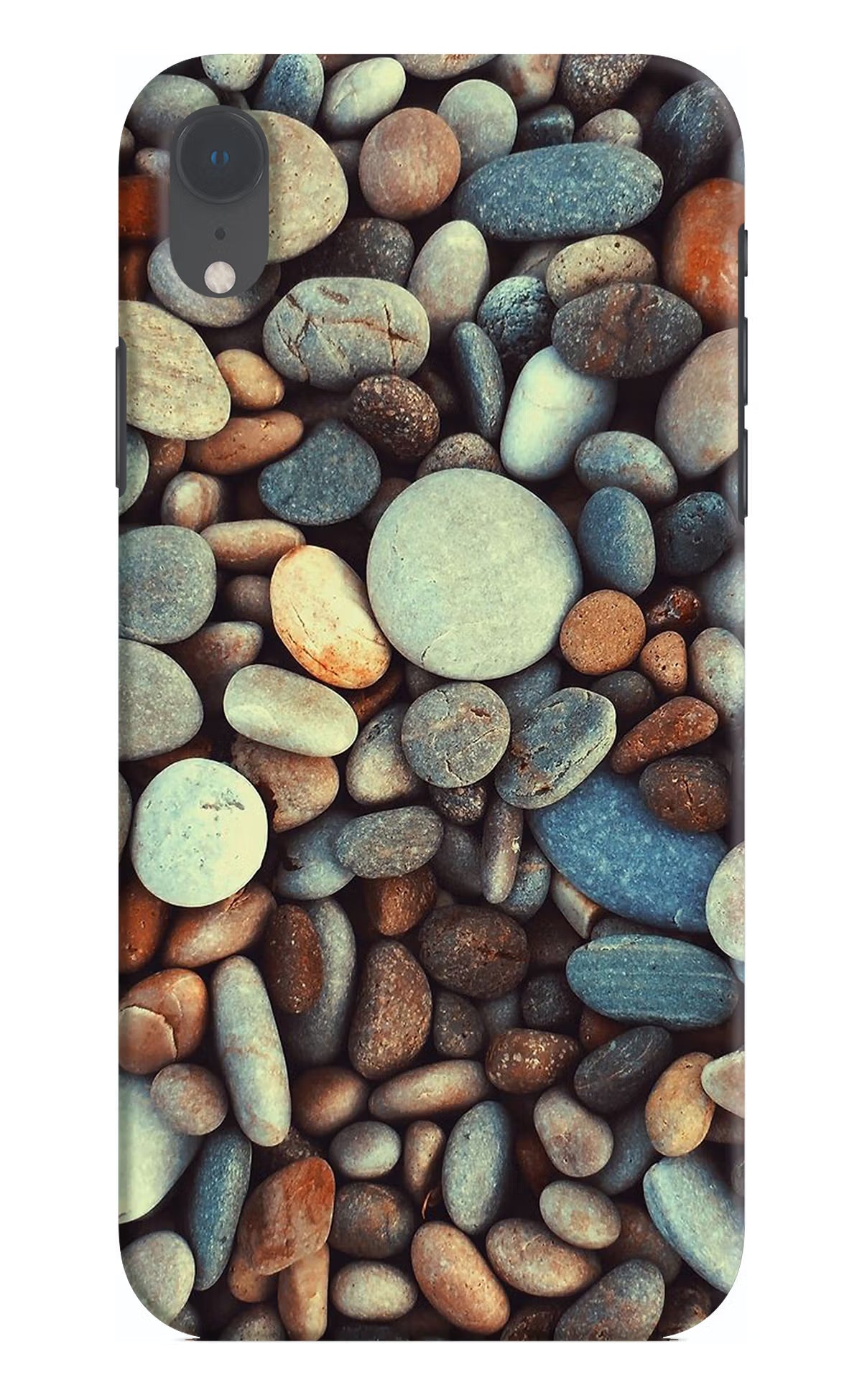Pebble iPhone XR Hard Case Back Cover by Casekaro