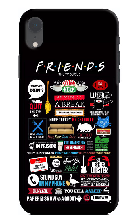 FRIENDS iPhone XR Back Cover