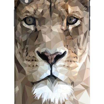 Lion Art iPhone XR Hard Case Back Cover by Casekaro