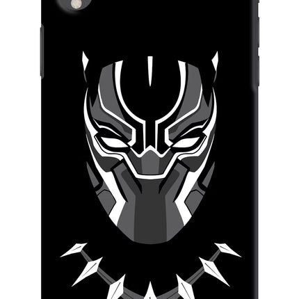 Black Panther iPhone XR Hard Case Back Cover by Casekaro