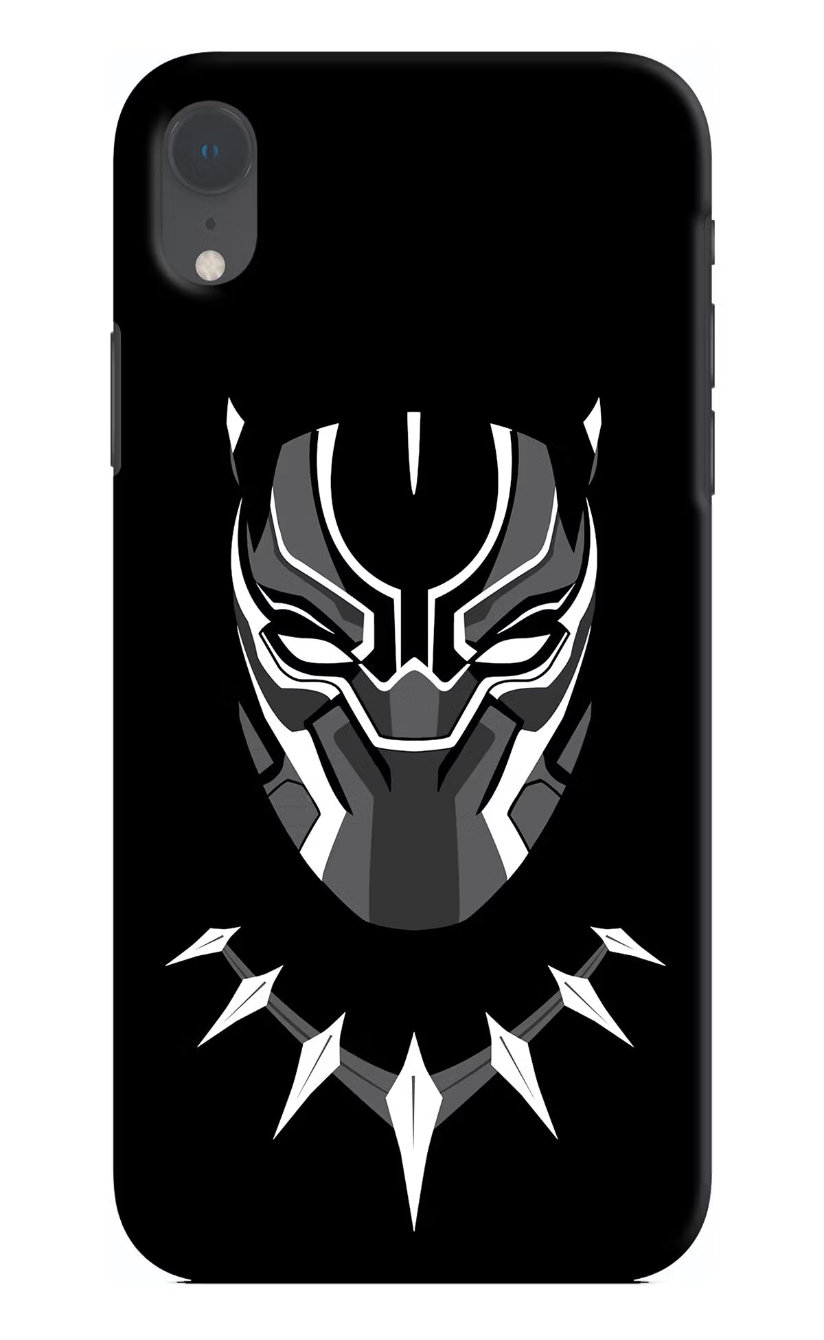 Black Panther iPhone XR Hard Case Back Cover by Casekaro