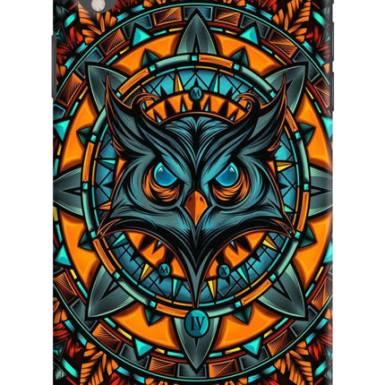Angry Owl Art iPhone XR Hard Case Back Cover by Casekaro