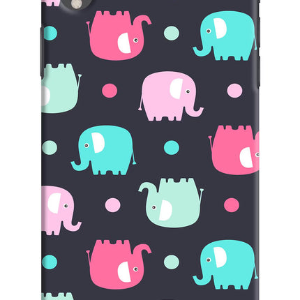 Elephants iPhone XR Hard Case Back Cover by Casekaro