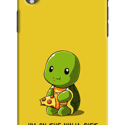 I'm on Ninja Diet iPhone XR Hard Case Back Cover by Casekaro