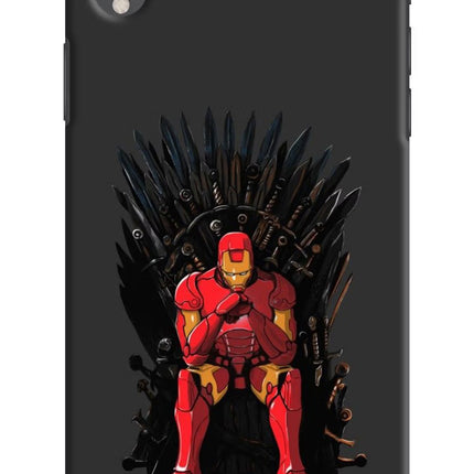 Ironman Throne iPhone XR Hard Case Back Cover by Casekaro