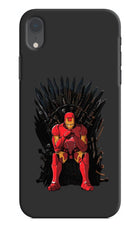 Ironman Throne iPhone XR Hard Case Back Cover by Casekaro