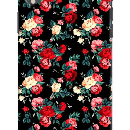 Rose Pattern iPhone XR Hard Case Back Cover by Casekaro