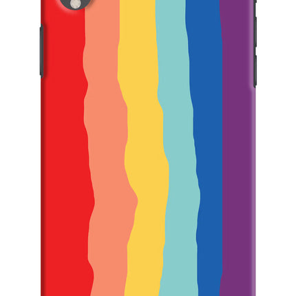 Rainbow iPhone XR Hard Case Back Cover by Casekaro