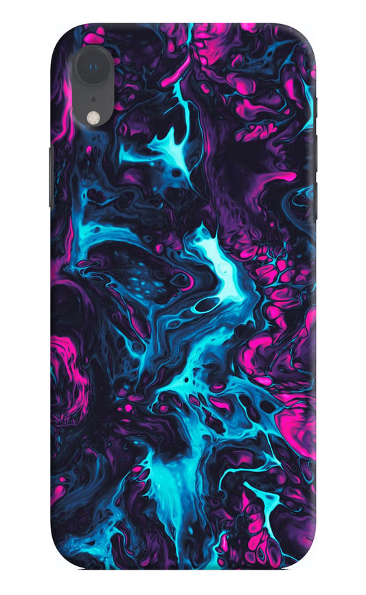 Abstract iPhone XR Hard Case Back Cover by Casekaro