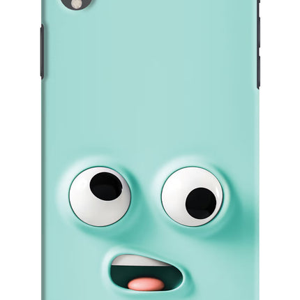 Funny Cartoon iPhone XR Hard Case Back Cover by Casekaro