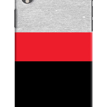 Tri Color Pattern iPhone XR Hard Case Back Cover by Casekaro