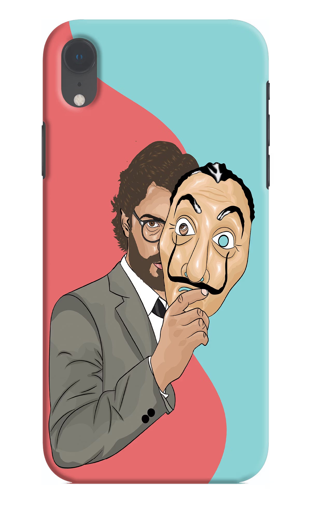 Professor iPhone XR Hard Case Back Cover by Casekaro