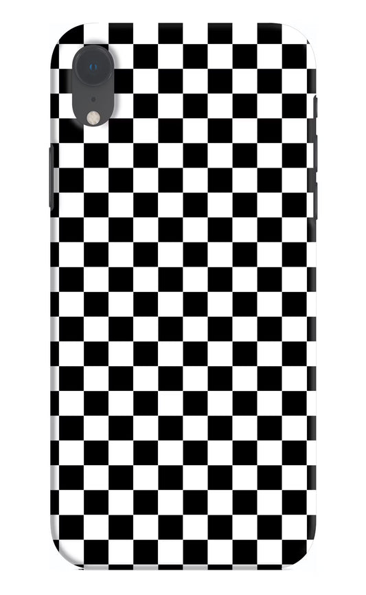 Chess Board iPhone XR Hard Case Back Cover by Casekaro