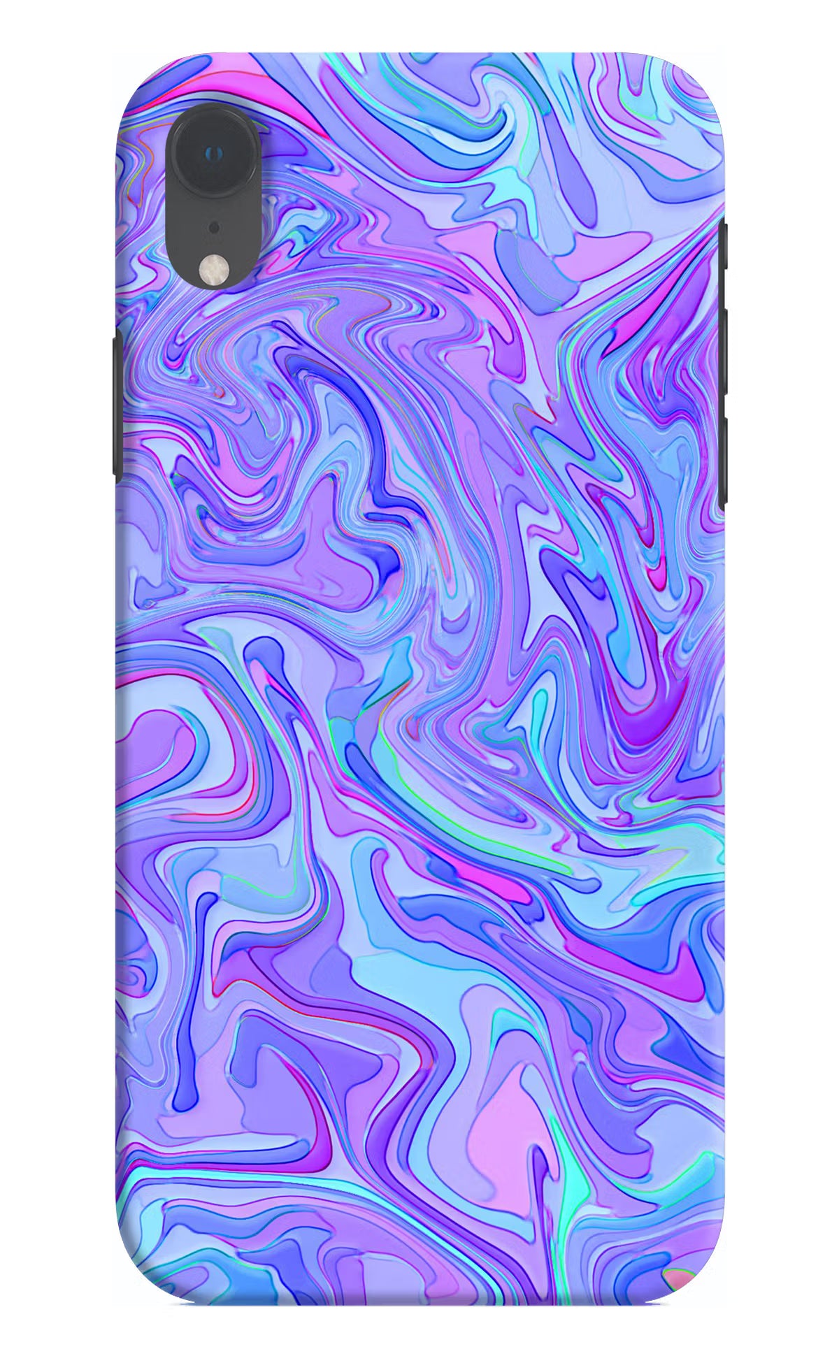 Glitter iPhone XR Hard Case Back Cover by Casekaro