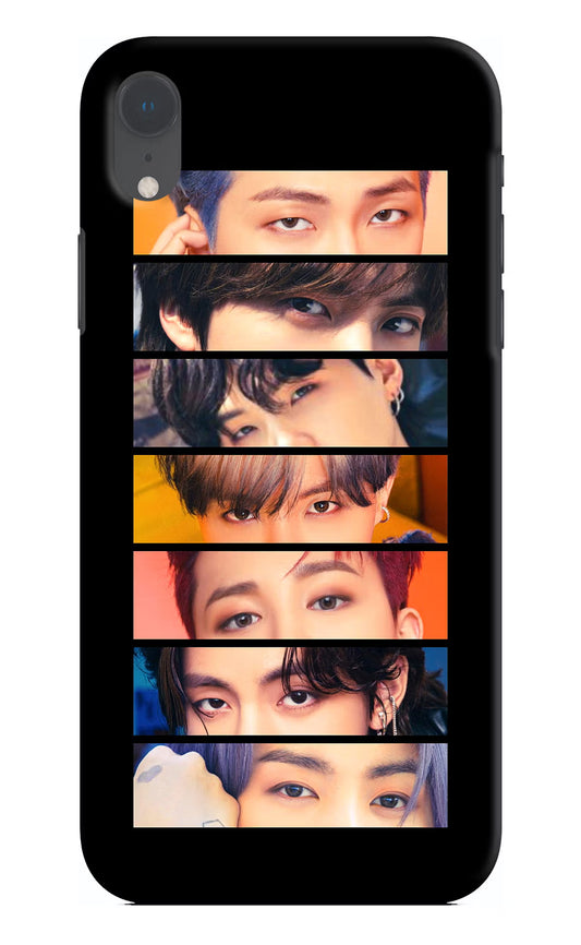 BTS Eyes iPhone XR Hard Case Back Cover by Casekaro