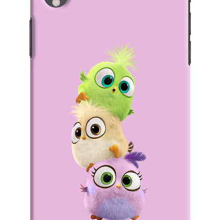 Cute Little Birds iPhone XR Hard Case Back Cover by Casekaro