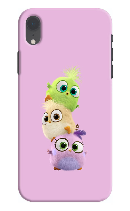 Cute Little Birds iPhone XR Hard Case Back Cover by Casekaro