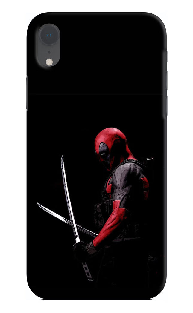 Deadpool iPhone XR Hard Case Back Cover by Casekaro