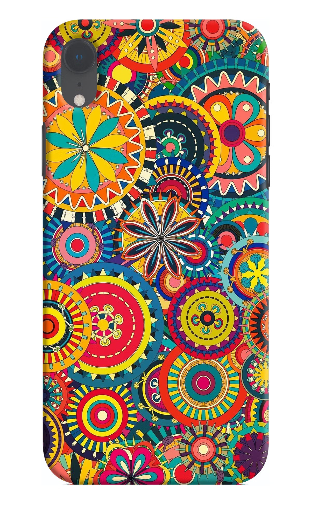 Gol Gol Art iPhone XR Hard Case Back Cover by Casekaro