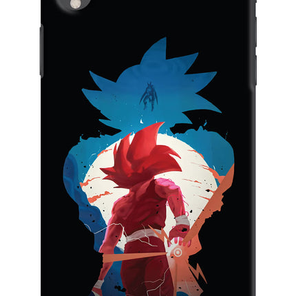 Goku iPhone XR Hard Case Back Cover by Casekaro