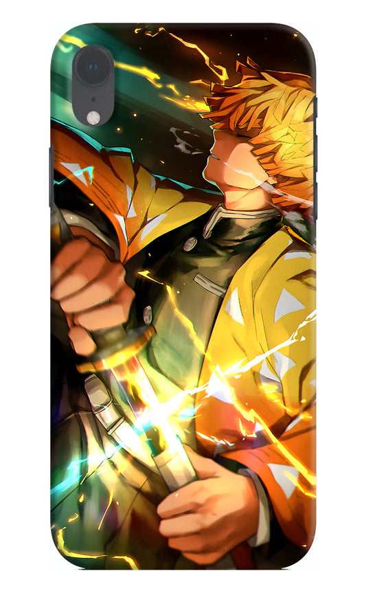 Demon Slayer iPhone XR Hard Case Back Cover by Casekaro