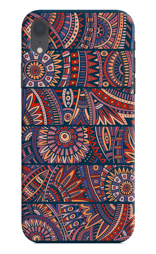 African Culture Design iPhone XR Hard Case Back Cover by Casekaro