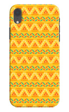 Tribal Pattern iPhone XR Hard Case Back Cover by Casekaro