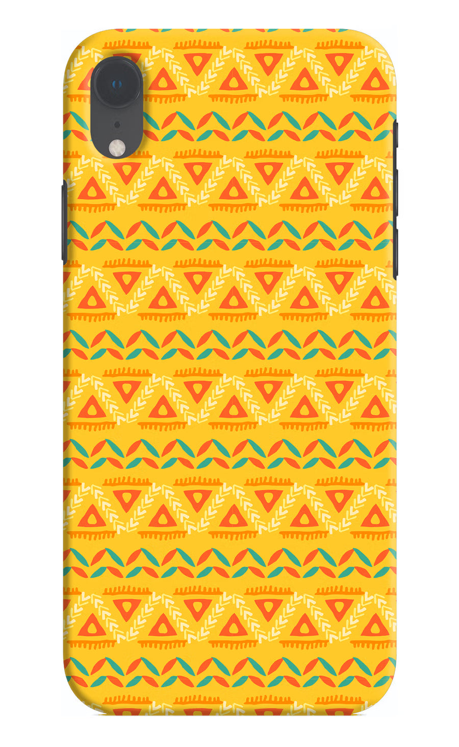 Tribal Pattern iPhone XR Back Cover, Hard case