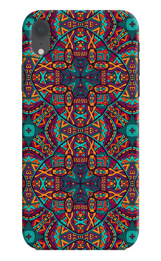 Colour Mandala iPhone XR Hard Case Back Cover by Casekaro